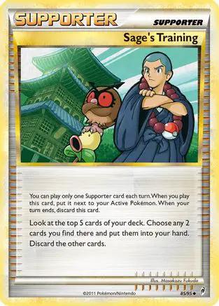 Sage's Training 085/95 - Call of Legends Reverse Holofoil