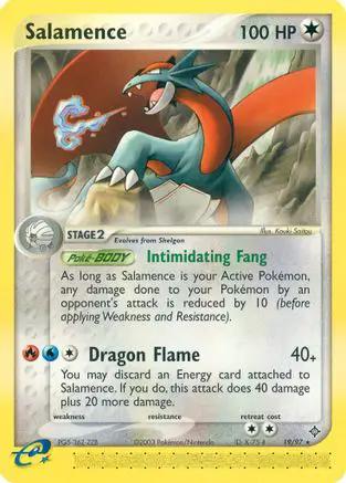 Salamence 019/97 - Dragon Reverse Holofoil