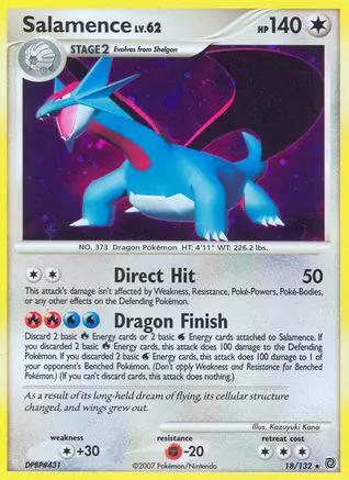 Salamence 018/132 - Secret Wonders Holofoil