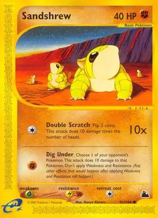 Sandshrew 092/144 - Skyridge