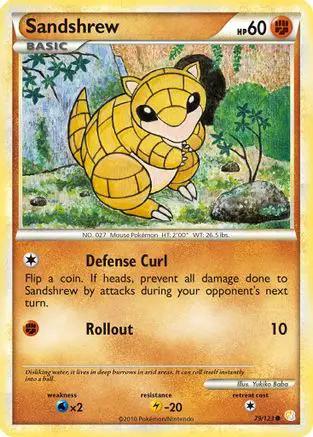 Sandshrew 079/123 - HeartGold SoulSilver