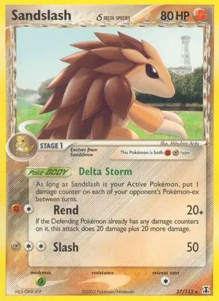 Sandslash (Delta Species) 027/113 - Delta Species