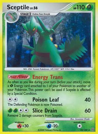 Sceptile 010/100 - Stormfront Holofoil