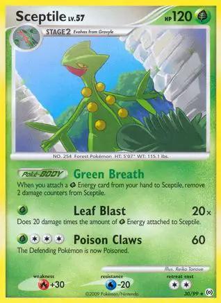 Sceptile 030/99 - Arceus Reverse Holofoil