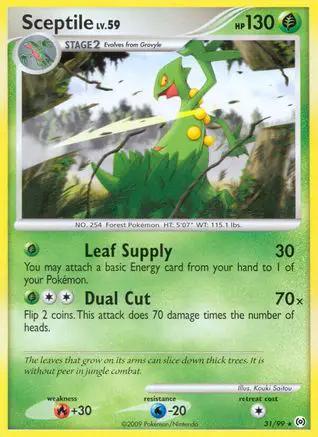 Sceptile 031/99 - Arceus Reverse Holofoil
