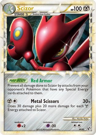 Scizor (Prime) 084/90 - Undaunted Holofoil