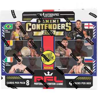 2025 Panini Contenders Professional Fighters League PFL Hobby Box