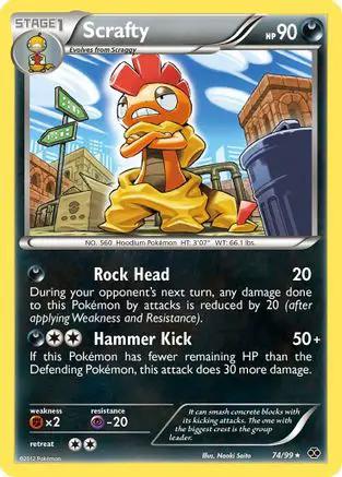 Scrafty 074/99 - Next Destinies Holofoil