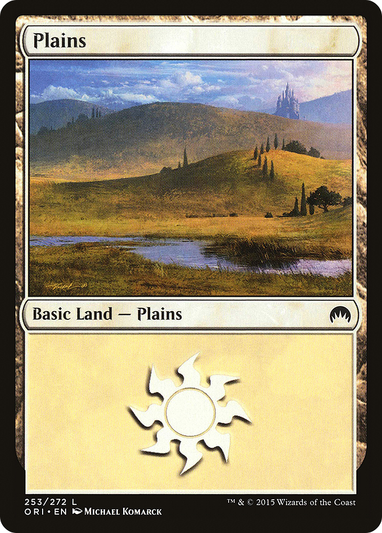 Plains (ORI-253) - Magic Origins