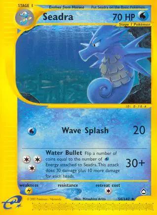 Seadra 058/147 - Aquapolis Reverse Holofoil