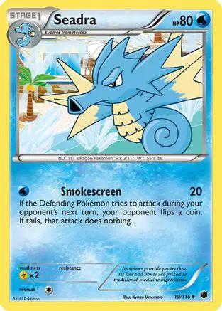 Seadra 019/116 - Plasma Freeze Reverse Holofoil