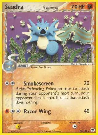Seadra (Delta Species) 022/101 - Dragon Frontiers