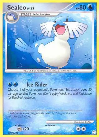 Sealeo 062/123 - Mysterious Treasures Reverse Holofoil