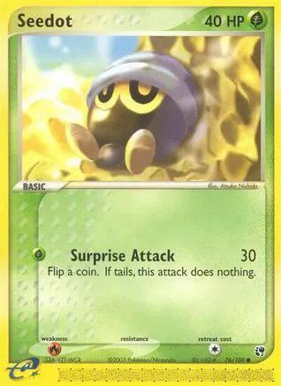Seedot 076/100 - Sandstorm Reverse Holofoil