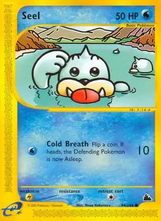 Seel 094/144 - Skyridge Reverse Holofoil