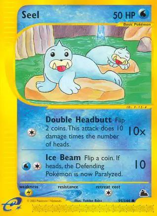 Seel 095/144 - Skyridge Reverse Holofoil