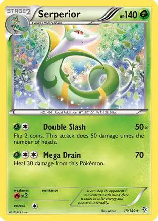 Serperior 013/149 - Boundaries Crossed Reverse Holofoil