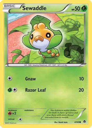 Sewaddle 004/98 - Emerging Powers Reverse Holofoil