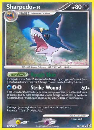 Sharpedo 037/132 - Secret Wonders