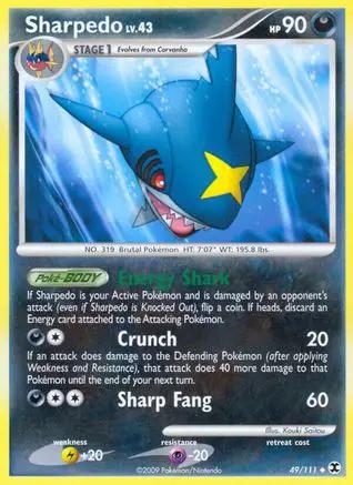 Sharpedo 049/111 - Rising Rivals Reverse Holofoil