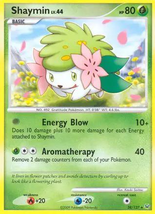 Shaymin 038/127 - Platinum Reverse Holofoil