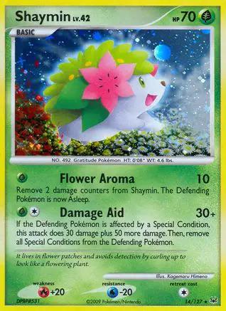 Shaymin 014/127 - Platinum Holofoil