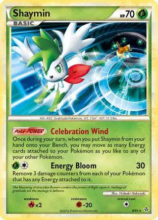Shaymin 008/95 - Unleashed Reverse Holofoil