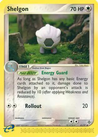 Shelgon 041/97 - Dragon Reverse Holofoil