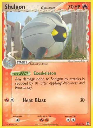 Shelgon (Delta Species) 054/113 - Delta Species Reverse Holofoil