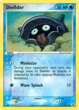 Shellder 079/112 - FireRed & LeafGreen
