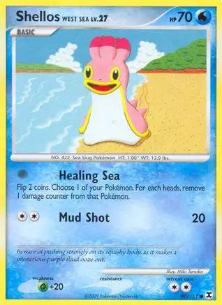 Shellos West Sea 080/111 - Rising Rivals Reverse Holofoil