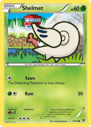 Shelmet 007/101 - Plasma Blast Reverse Holofoil