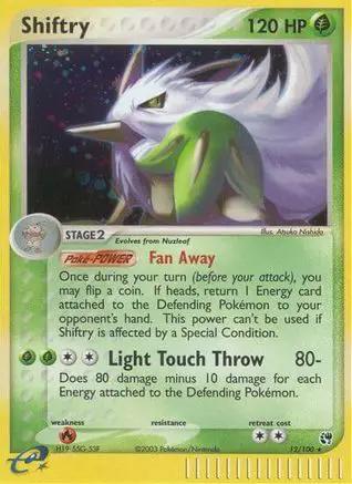 Shiftry 012/100 - Sandstorm Holofoil