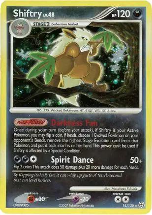 Shiftry 014/130 - Diamond and Pearl Reverse Holofoil