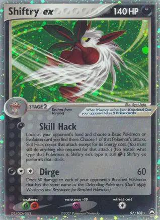 Shiftry ex 097/108 - Power Keepers Holofoil