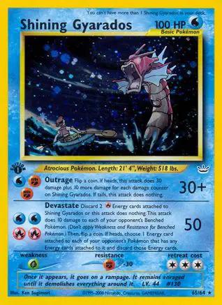 Shining Gyarados 065/64 - Neo Revelation