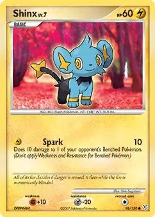 Shinx 098/130 - Diamond and Pearl Reverse Holofoil