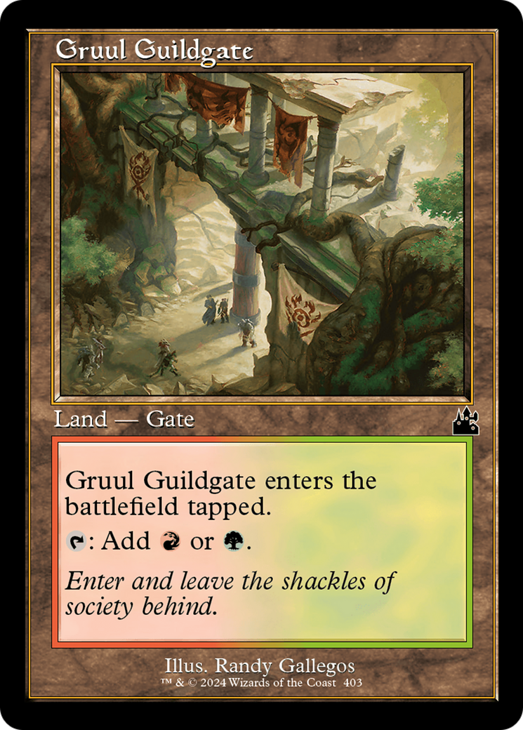 Gruul Guildgate (RVR-403) - Ravnica Remastered
