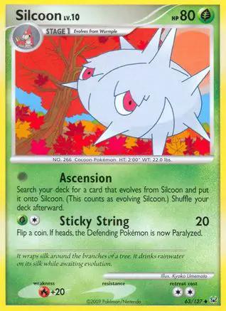 Silcoon 063/127 - Platinum Reverse Holofoil