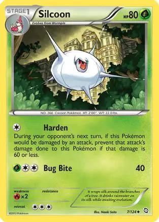 Silcoon 007/124 - Dragons Exalted Reverse Holofoil