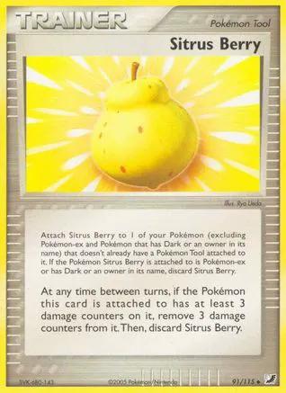 Sitrus Berry 091/115 - Unseen Forces