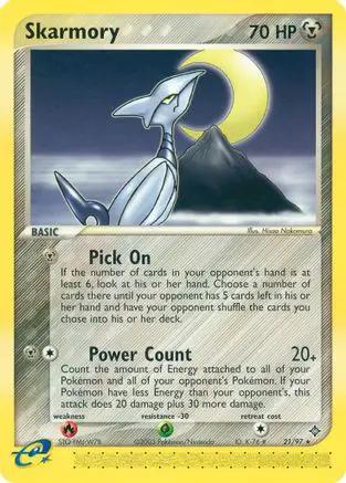 Skarmory 021/97 - Dragon Reverse Holofoil