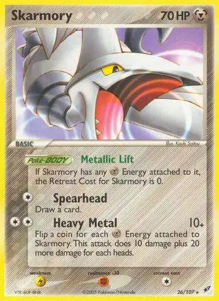 Skarmory 026 - Deoxys - Reverse Holofoil
