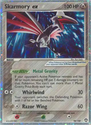 Skarmory ex 098/108 - Power Keepers Holofoil