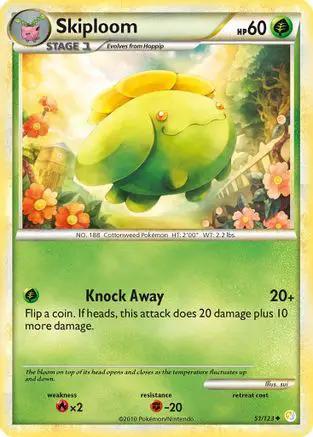 Skiploom 051/123 - HeartGold SoulSilver