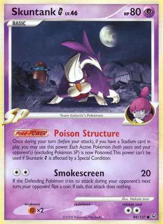 Skuntank G 094/127 - Platinum Reverse Holofoil