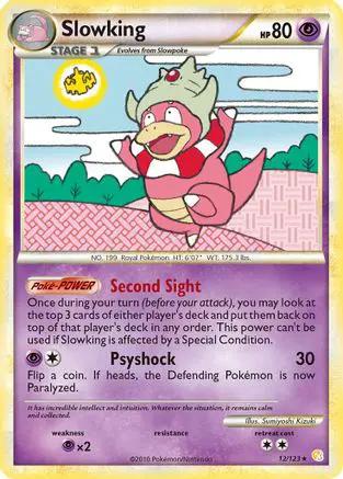 Slowking 012/123 - HeartGold SoulSilver Holofoil