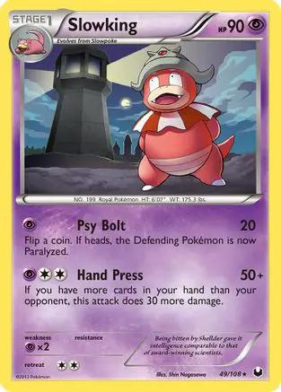 Slowking 049/108 - Dark Explorers Reverse Holofoil