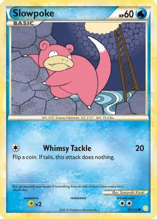 Slowpoke 081/123 - HeartGold SoulSilver