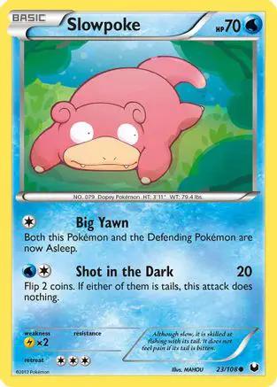 Slowpoke 023/108 - Dark Explorers